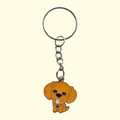 Dog Golden Retriever Keyring