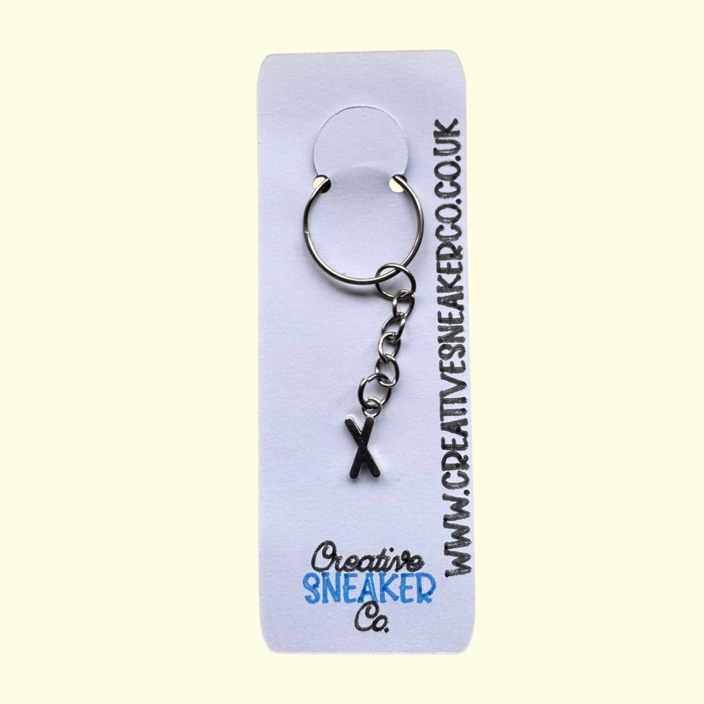 Letter X Keyring