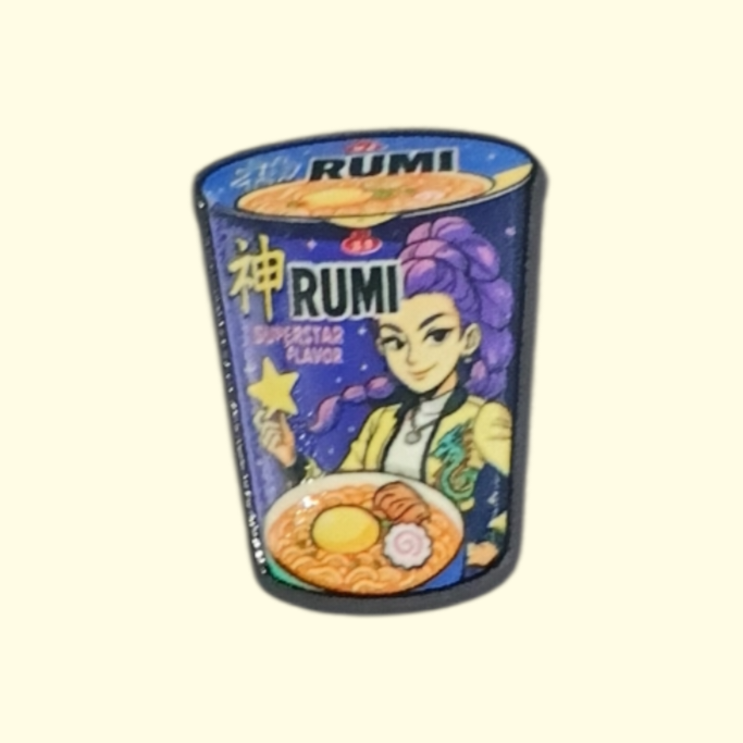 K-Pop Huntrix Noodles Crocs Charms 4 Pack