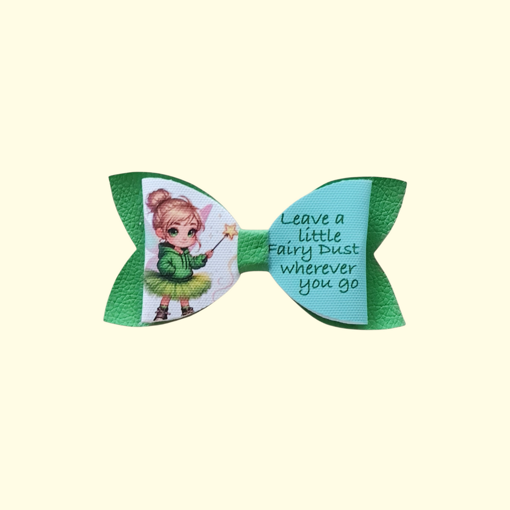 Tinkerbell Hair Bow