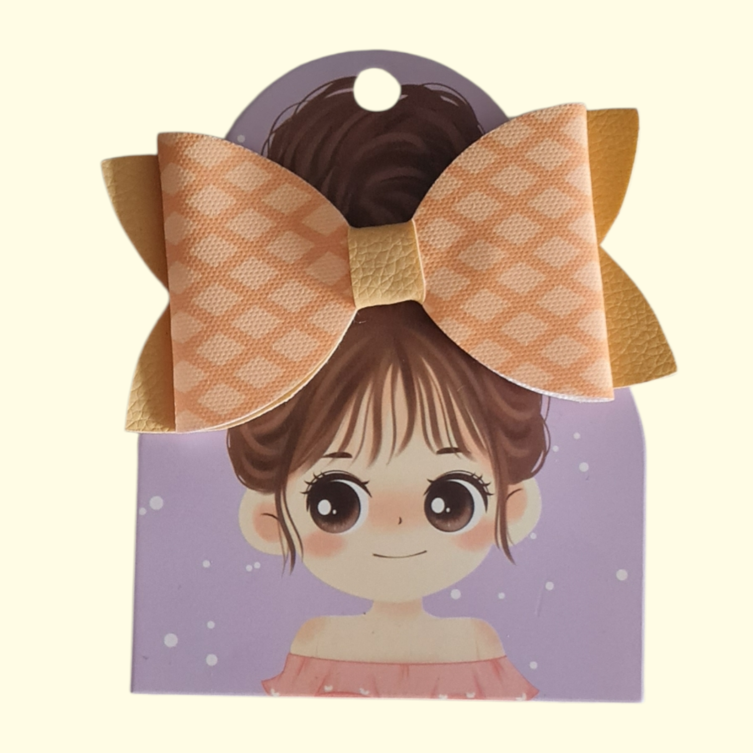 Ice Cream Cone Hair Bow