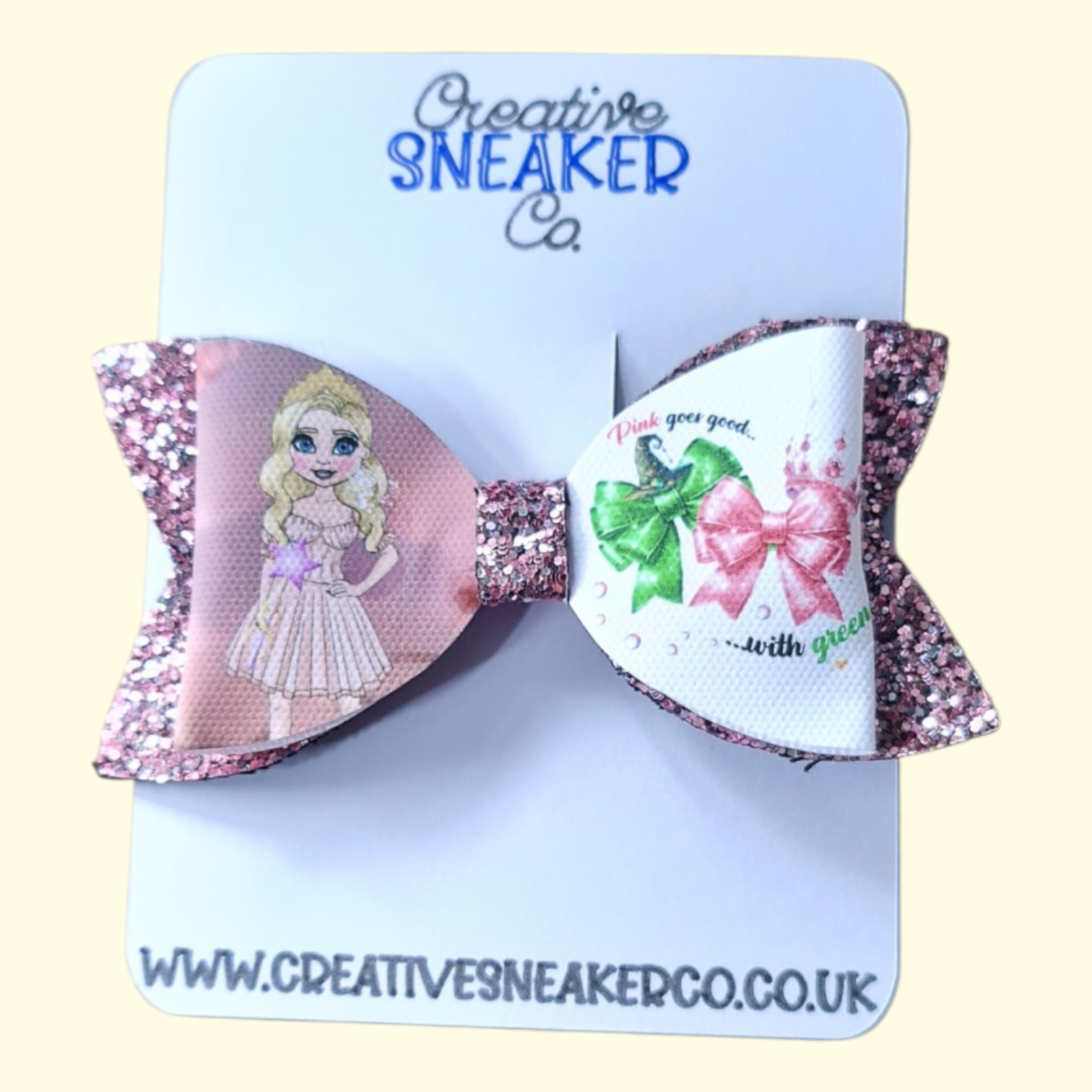 Wicked Glinda Standard Hair Bow