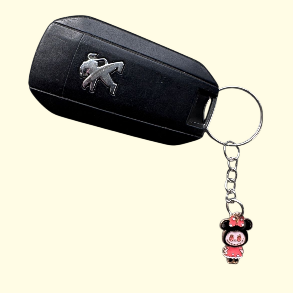 Labubu Minnie Mouse Keyring