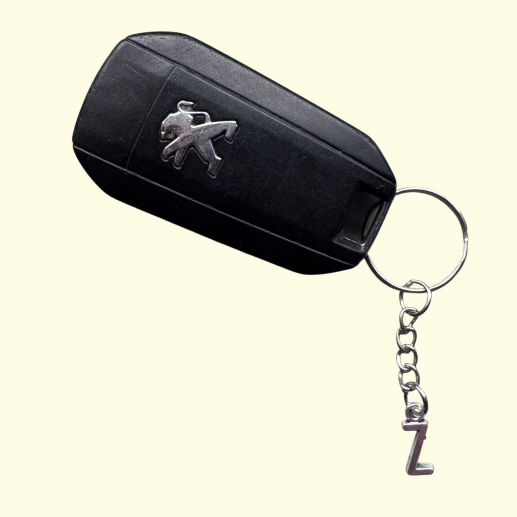 Letter Z Keyring