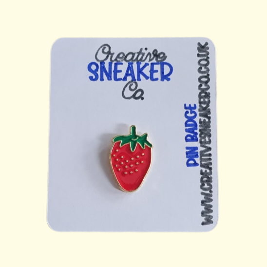 Strawberry Pin Badge