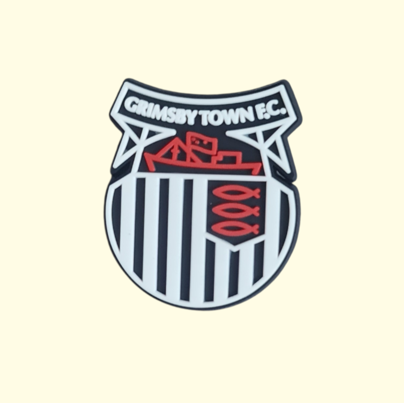 Grimsby Town Football Club Crocs Charms x2