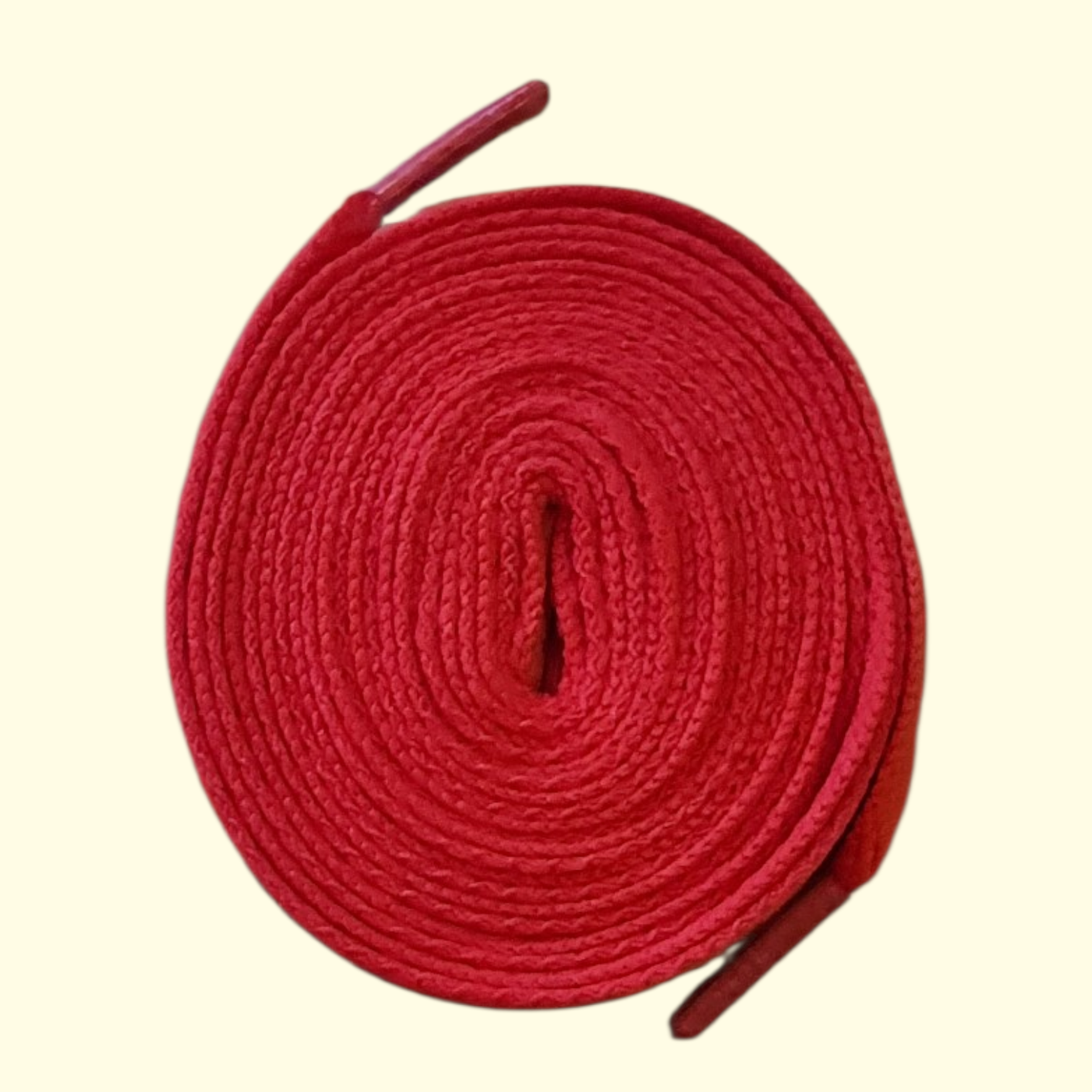 Flat Shoelaces 120cm Red