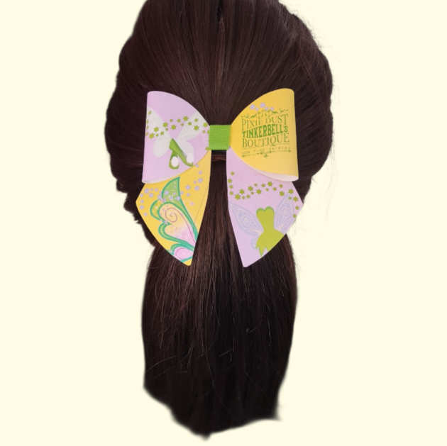 Tinker Bell Sailor Hair Bow