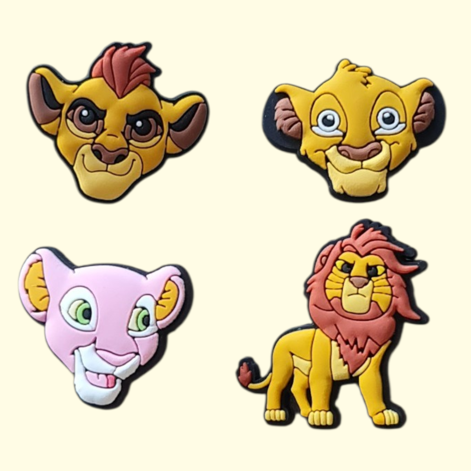 Lion King Crocs Charms x4