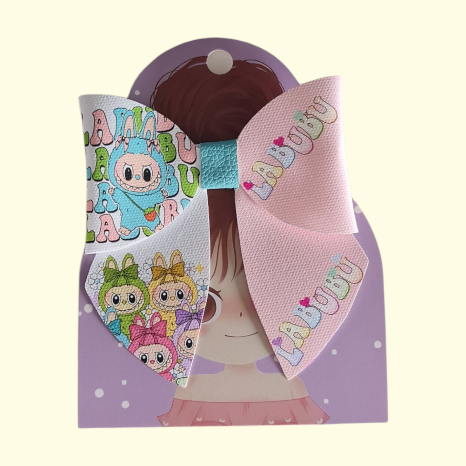 Labubu Sailor Hair Bow