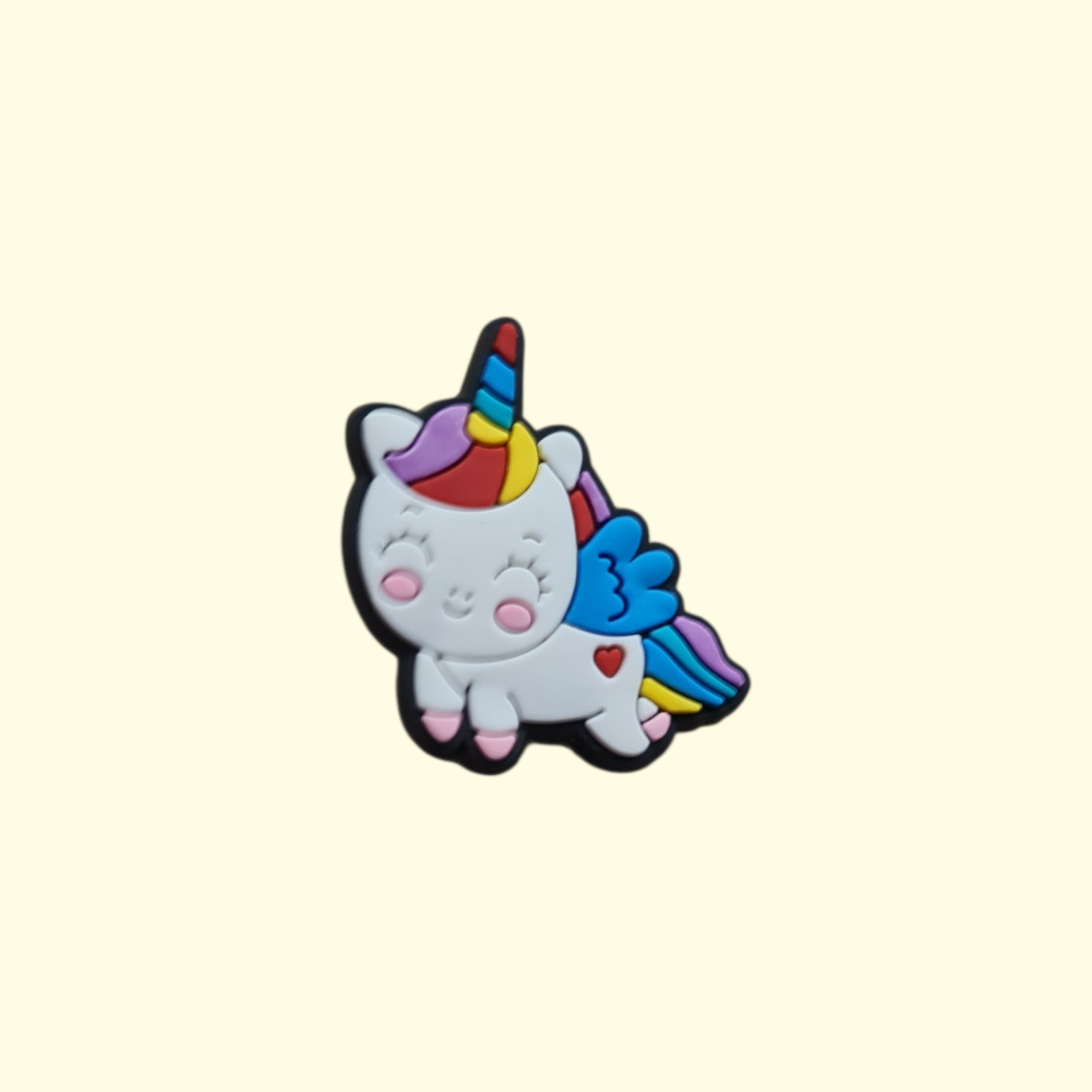 Unicorn Crocs Charms x4