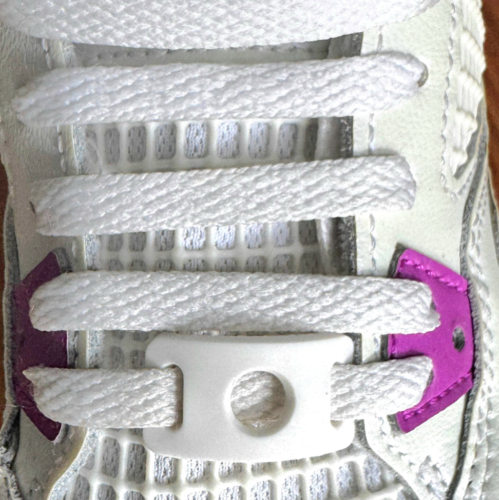 Charm Tag White Shoelace Charms