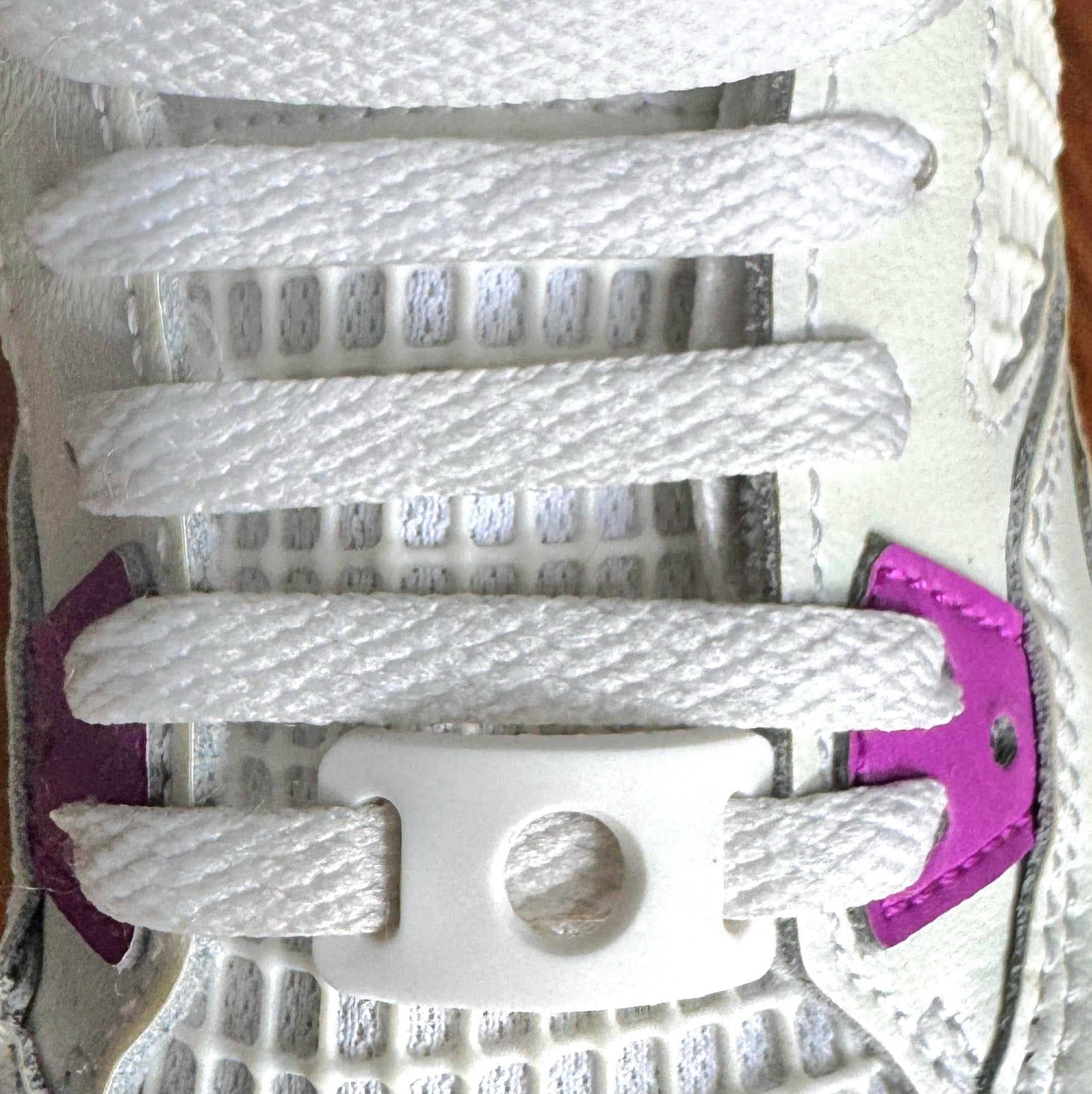Charm Tag White Shoelace Charms