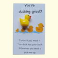 Ducking Great Yellow Duck Pocket Hug