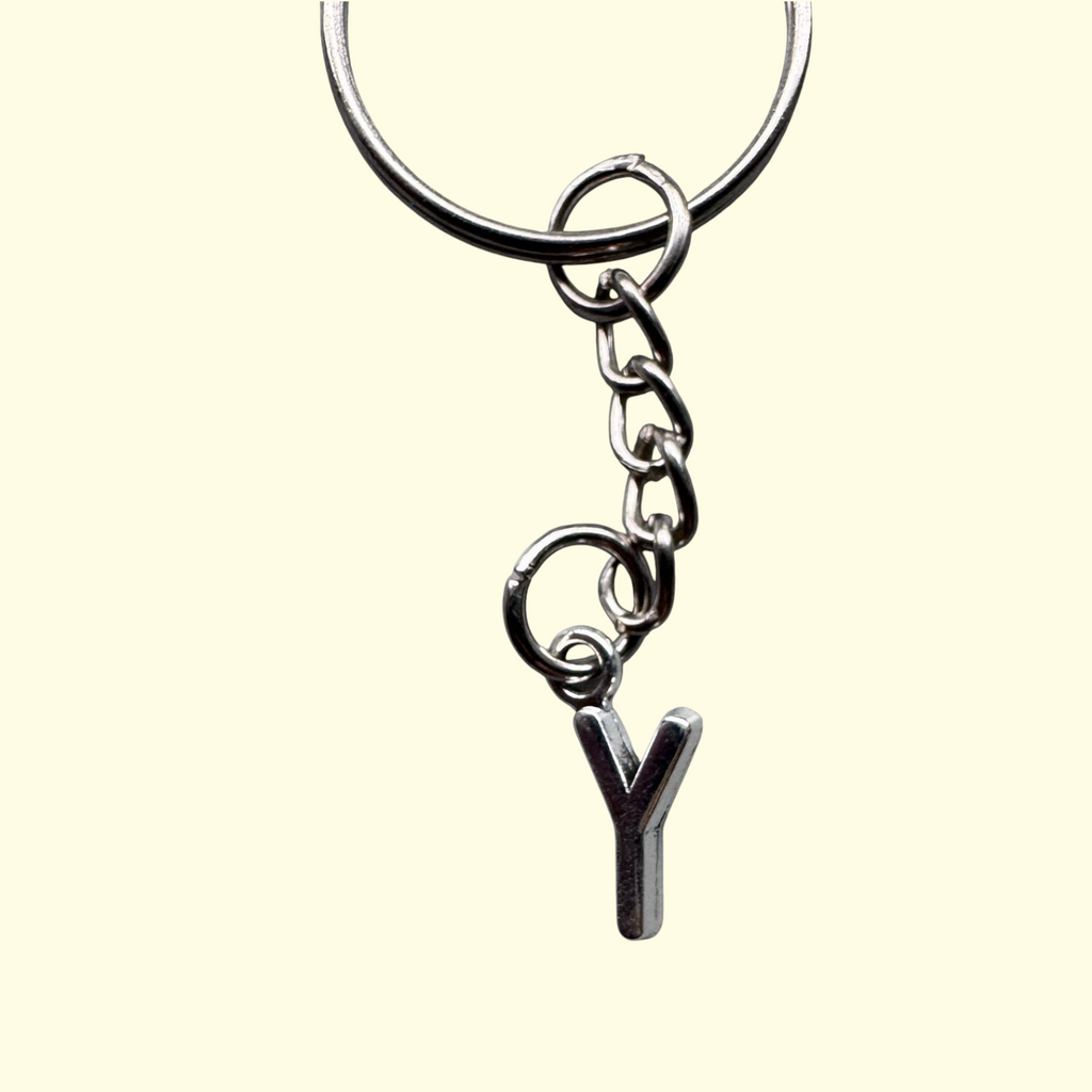 Letter Y Keyring