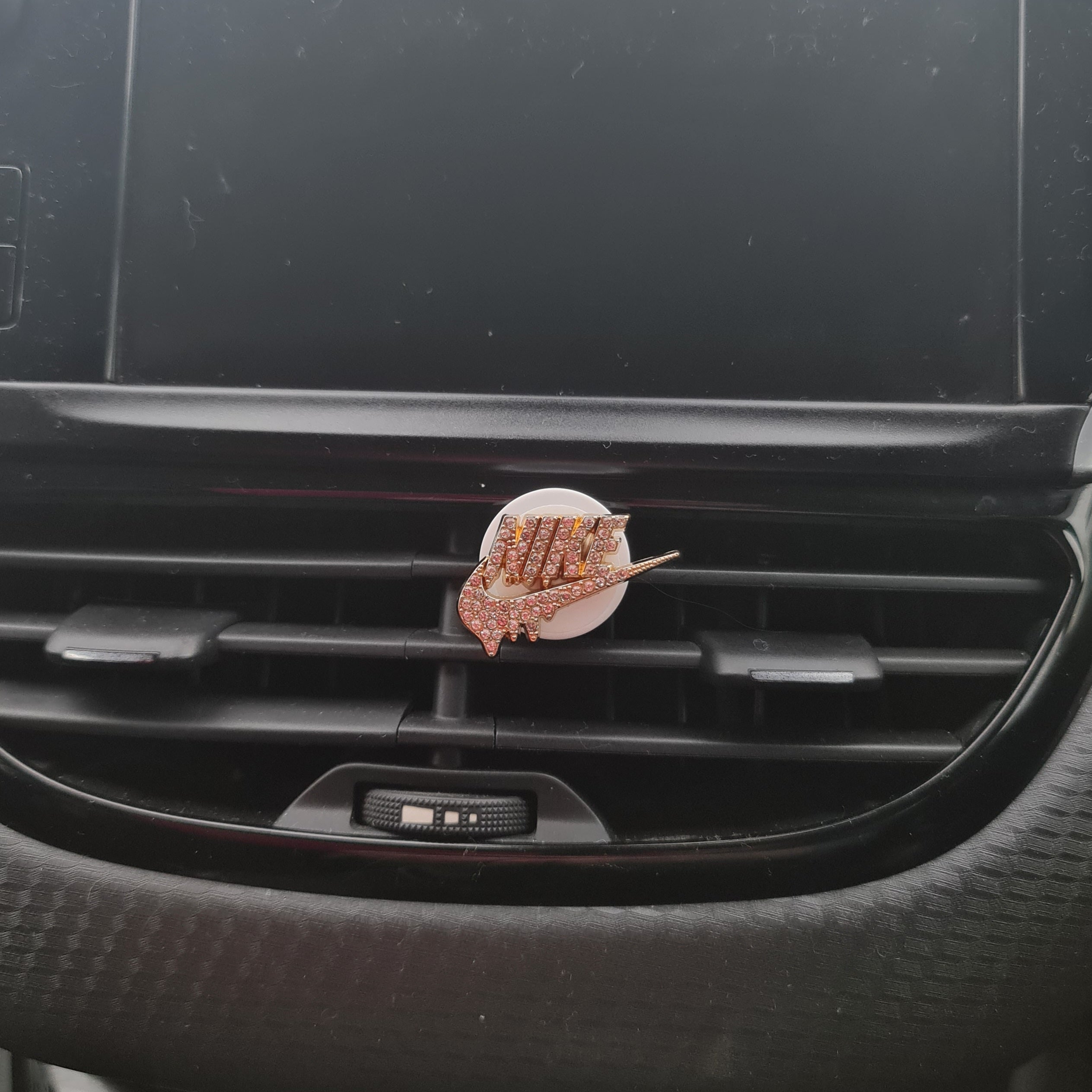 Nike Swoosh Gold Clip In Car Air Freshener