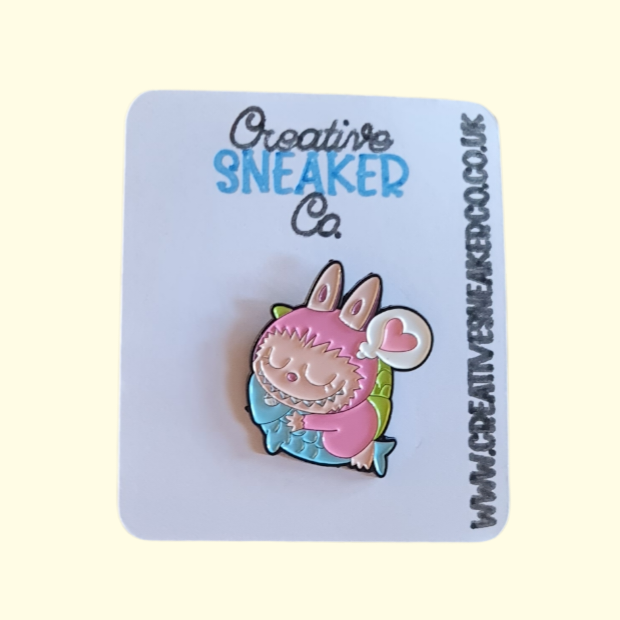 Labubu Sleeping Pin Badge