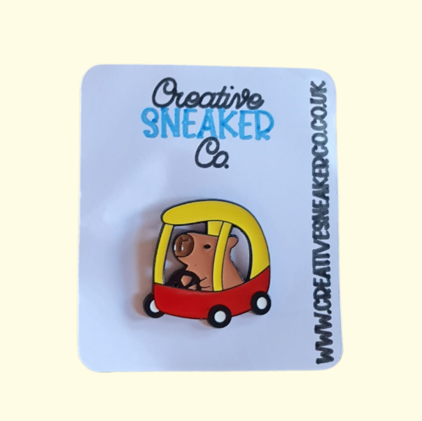 Capybara Little Tykes Pin Badge