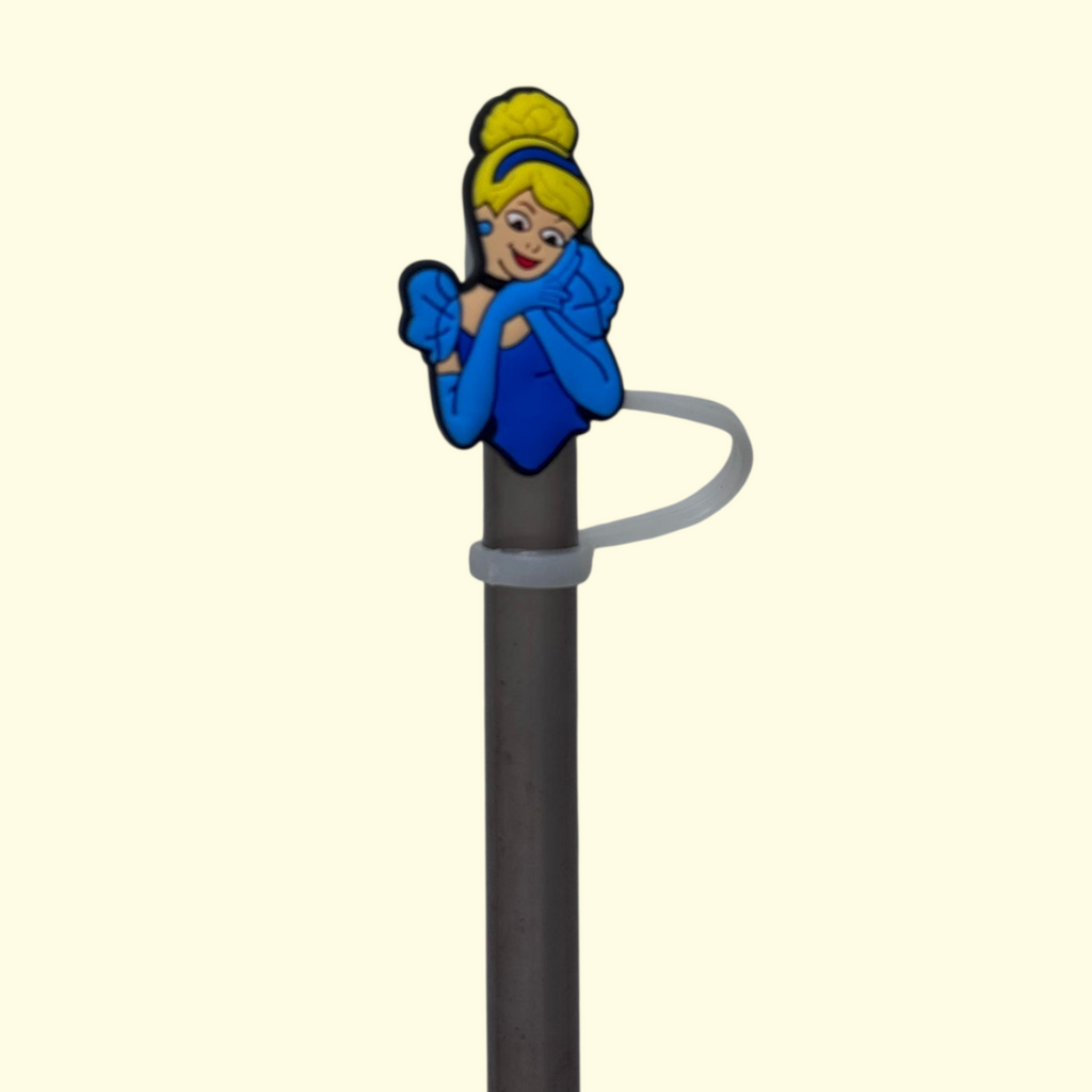 Princess Cinderella Straw Topper