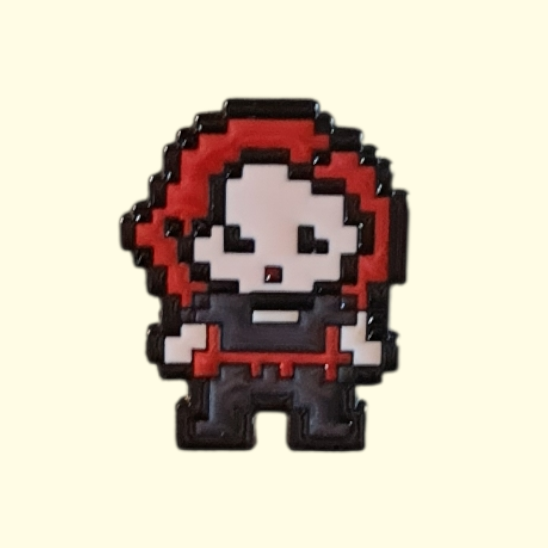 Marvel Wonder Woman Blocks Pin Badge