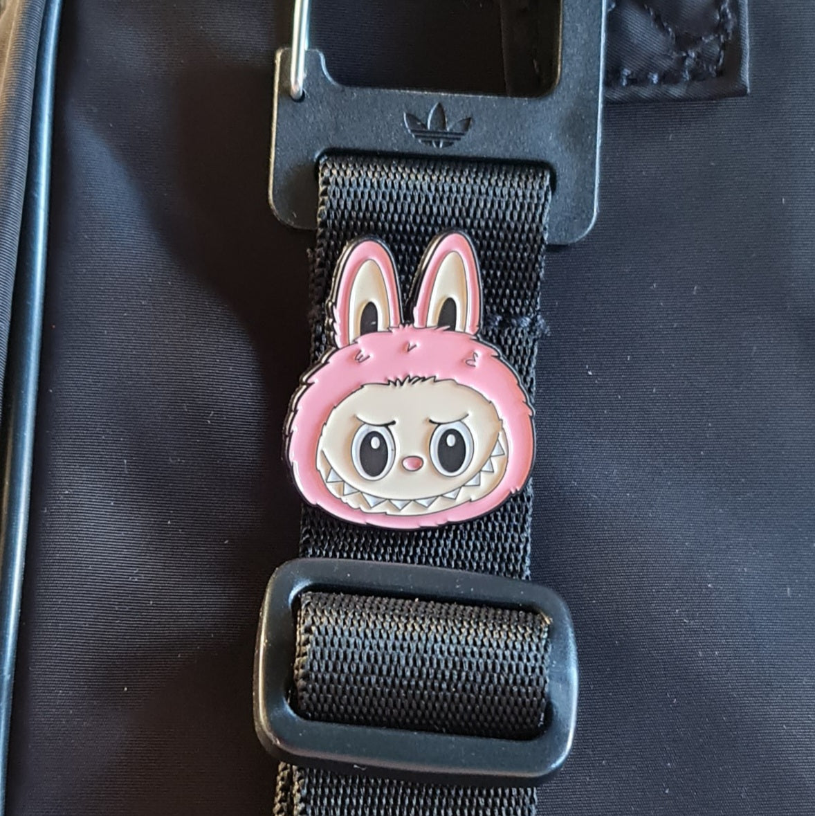 Labubu Pink Face Pin Badge