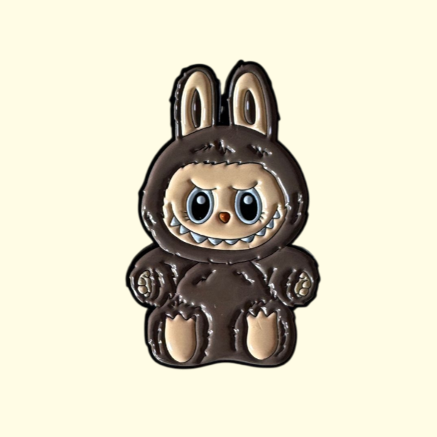 Labubu Have A Seat Pin Badge