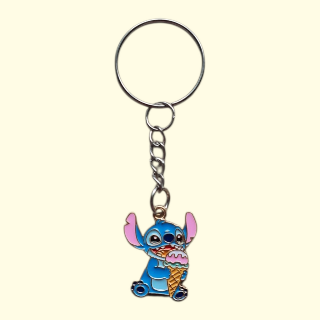 Stitch Ice Cream Keyring