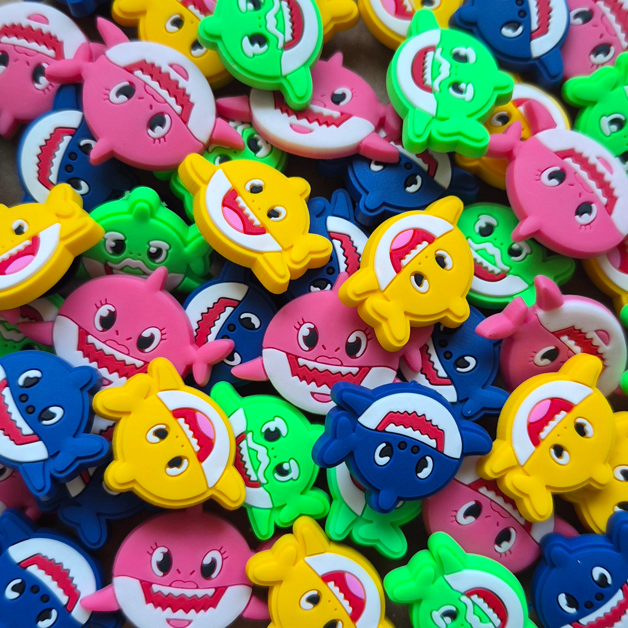 Baby Shark Crocs Charms x4