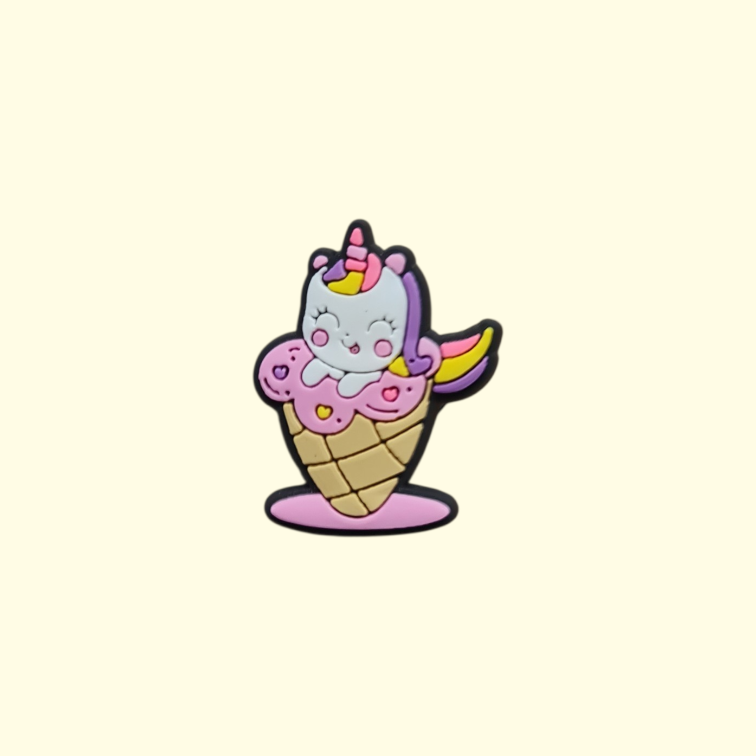 Unicorn Crocs Charms x4