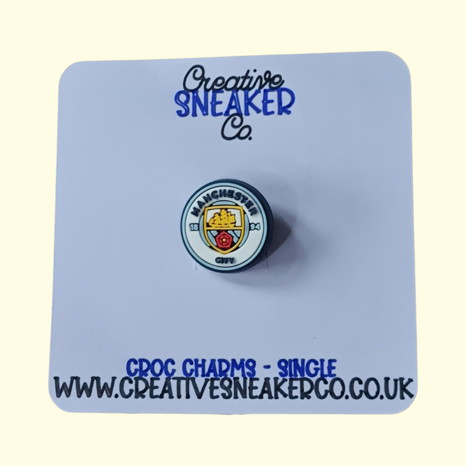 Manchester City Football Club Crocs Charm x1