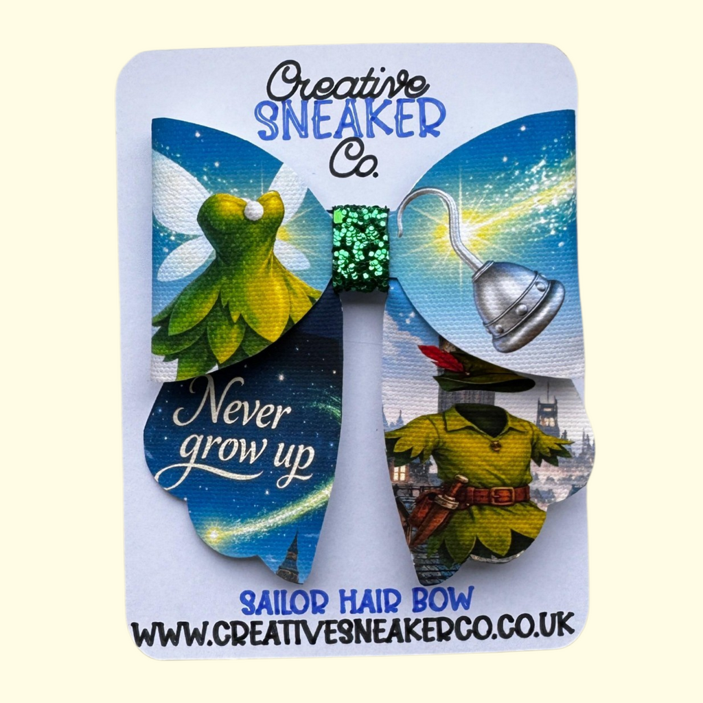 Peter Pan Sailor Hair Bow