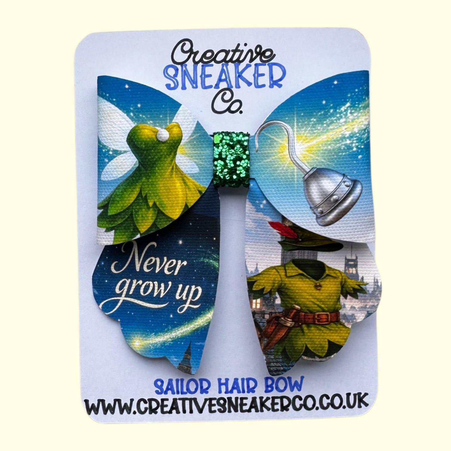 Peter Pan Sailor Hair Bow