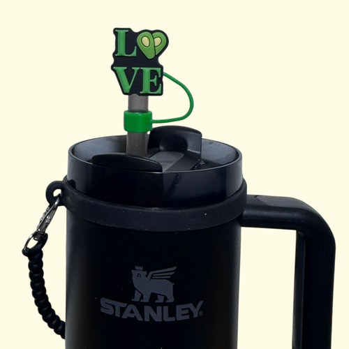 Avocado Love Straw Topper