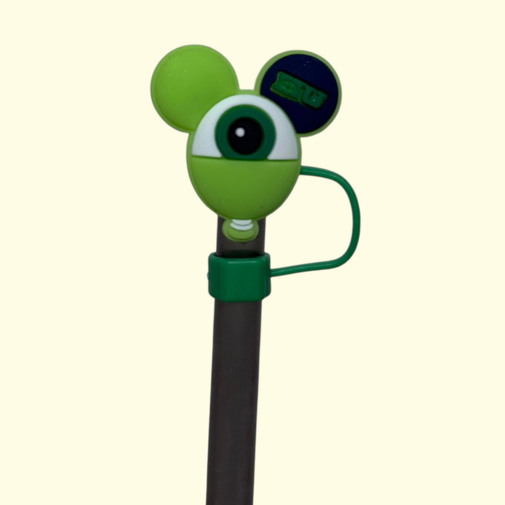 Disney Ears Mike Wazowski Straw Topper