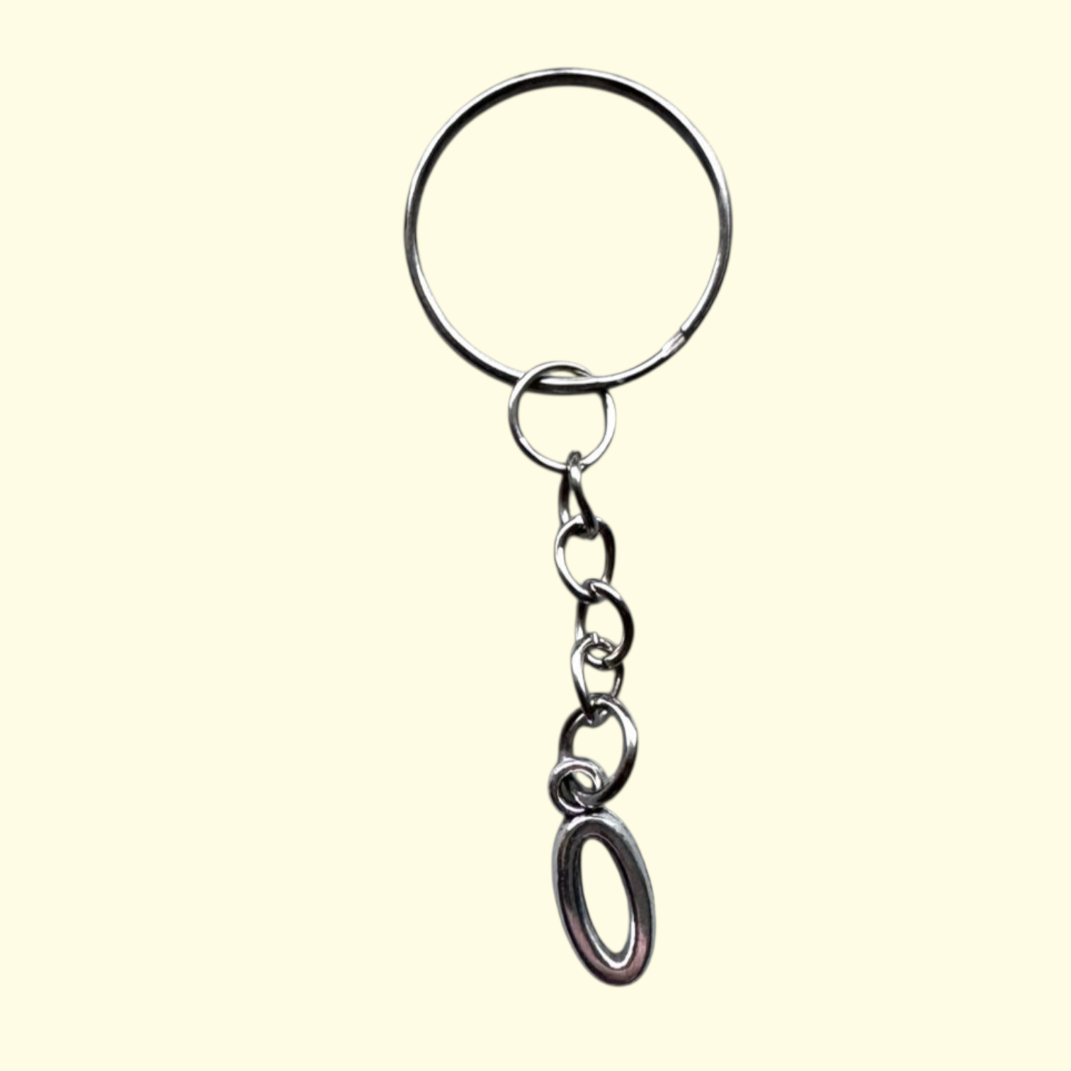 Letter O Keyring