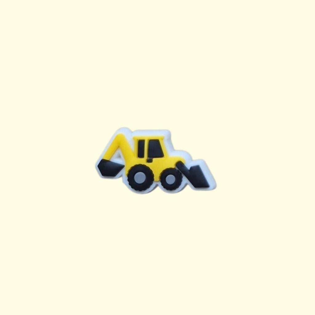 Construction Vehicles Crocs Charms x4