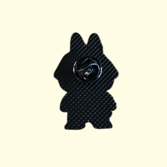 Labubu Cream Pin Badge