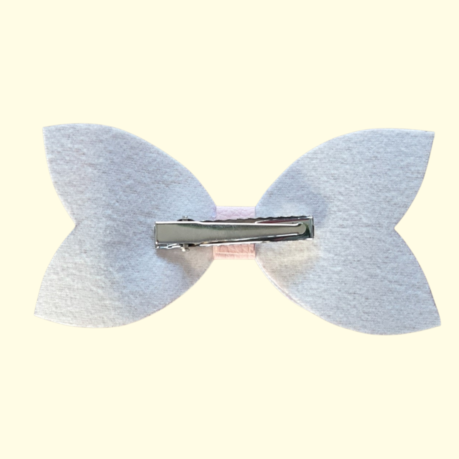 Girly Pink Blonde Hair Bow
