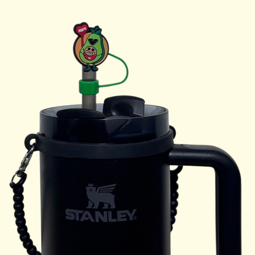 Avocado Mom Straw Topper