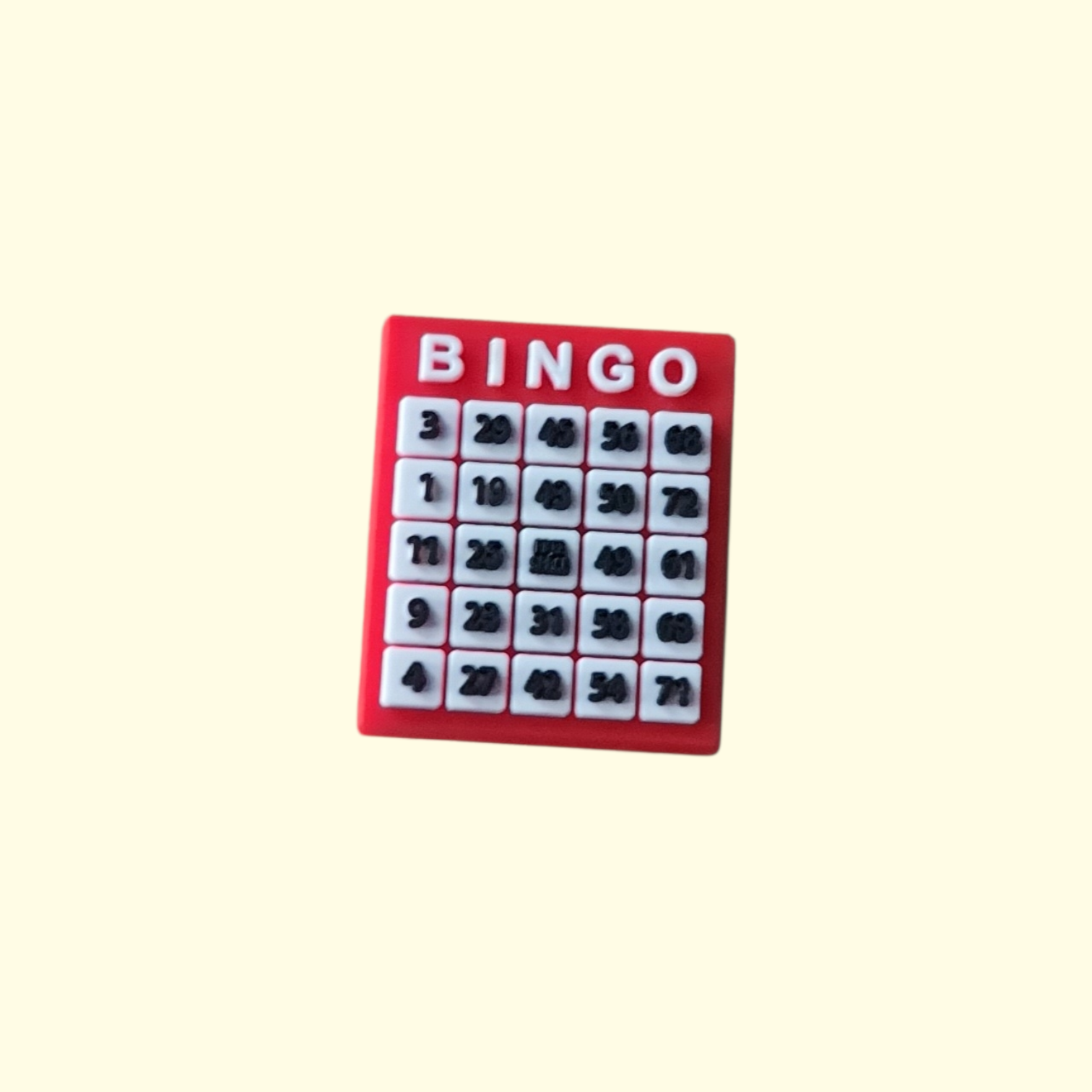 Bingo Crocs Charms x4