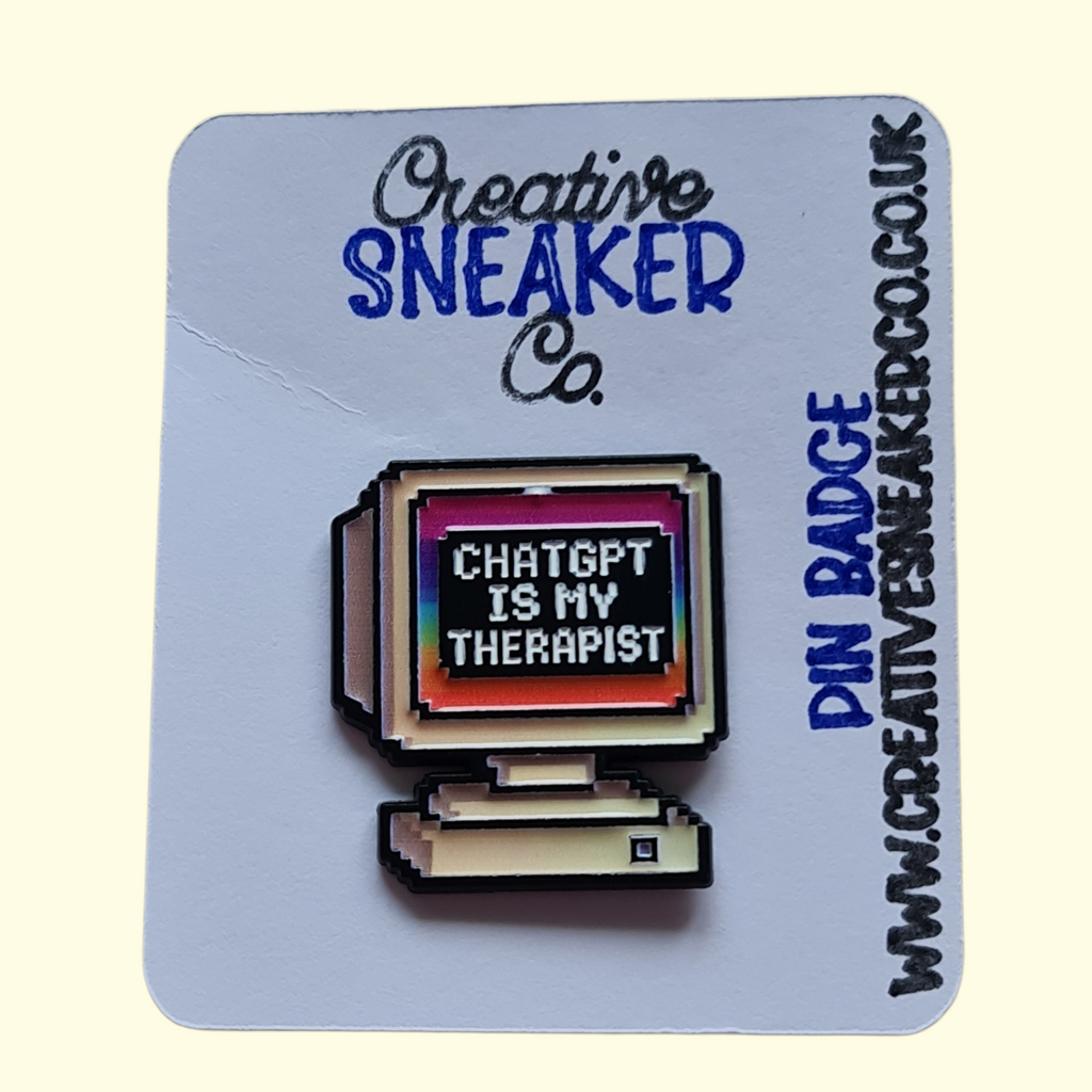 Quote Chat GPT Pin Badge