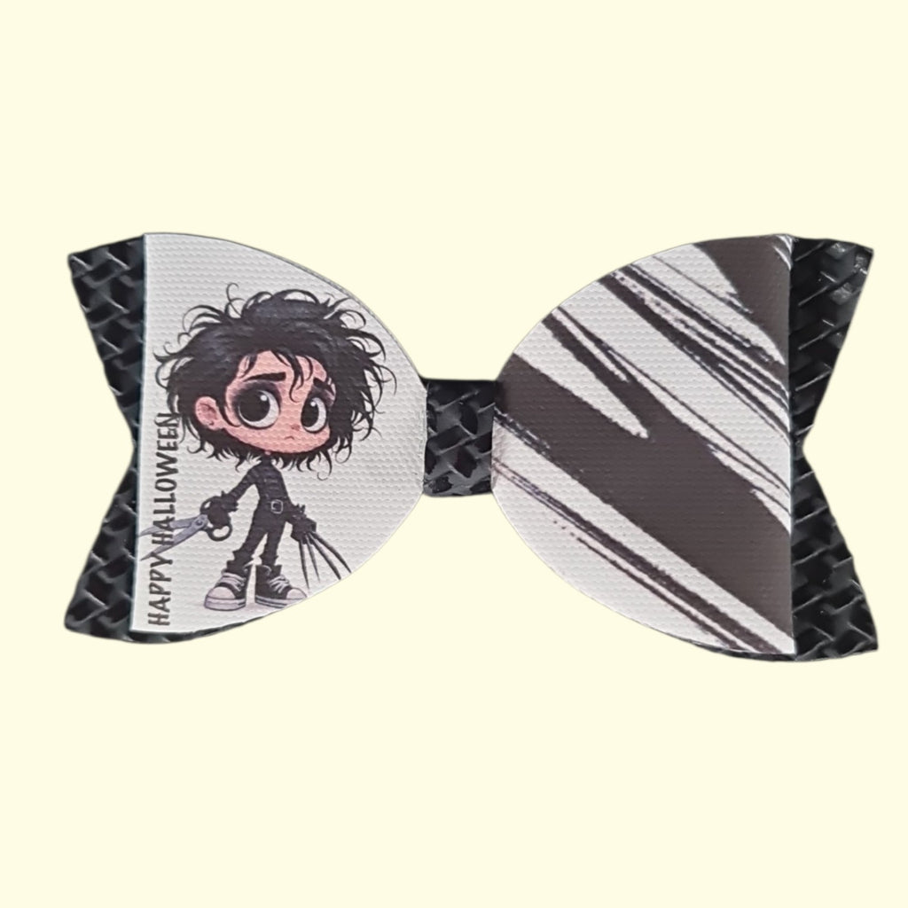 Halloween Edward Scissorhands Standard Hair Bow