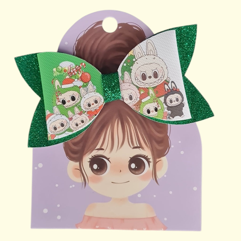 Labubu Christmas Standard Hair Bow