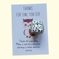 Thanks For Owl You Do Owl Pocket Hug