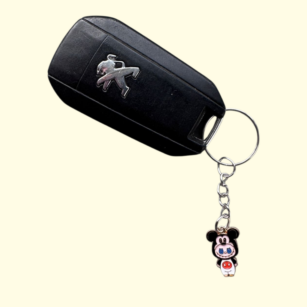 Labubu Mickey Mouse Keyring
