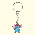Stitch Cowboy Keyring