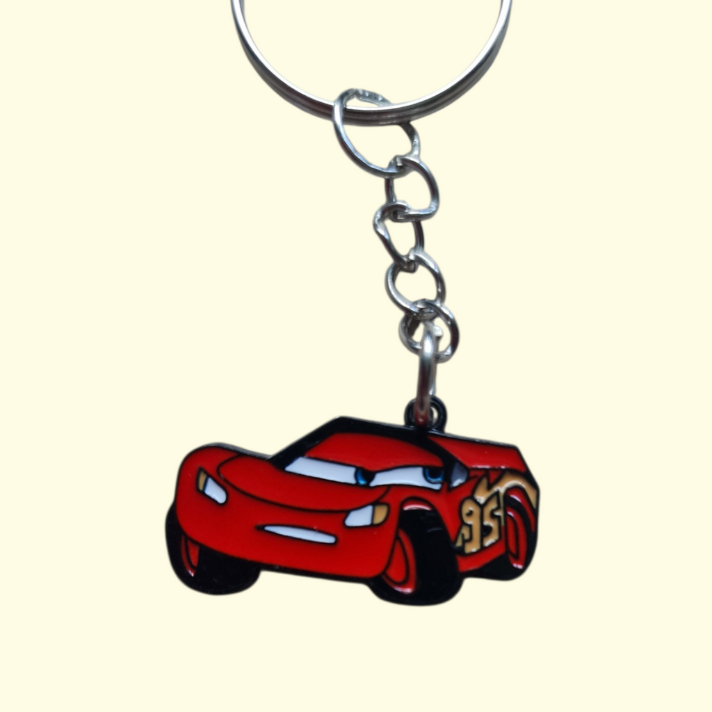 Cars Lightning McQueen Keyring