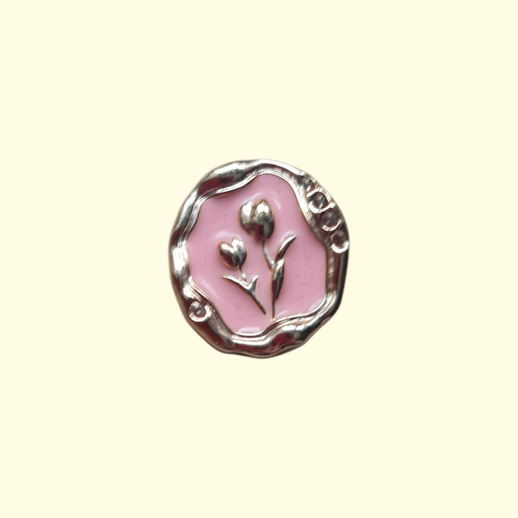 Pink Ballerina Bling Crocs Charms x4