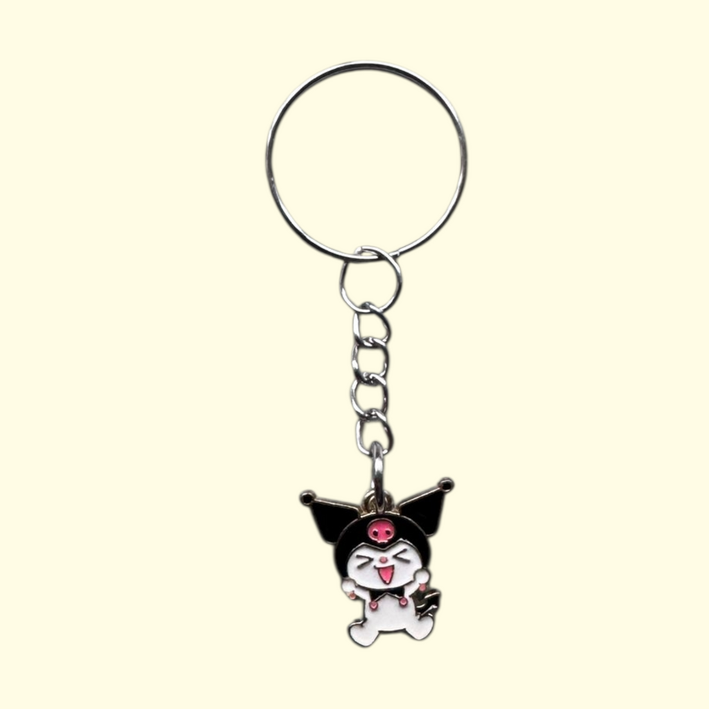 Kuromi Black Keyring