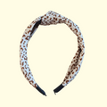 Giraffe Beige Knot Headband